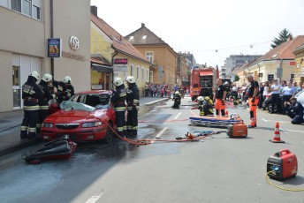 Vježba - ulica AiS Radića Sisak 2018.