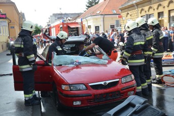 Vježba - ulica AiS Radića Sisak 2018.