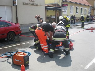 Vježba - ulica AiS Radića Sisak 2018.