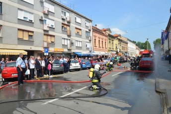 Vježba - ulica AiS Radića Sisak 2018.