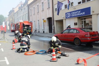 Vježba - ulica AiS Radića Sisak 2018.