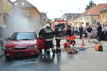 Vježba - ulica AiS Radića Sisak 2018.