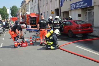 Vježba - ulica AiS Radića Sisak 2018.