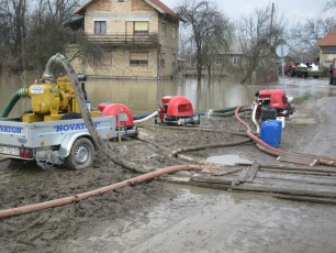 Intervencije JVP - Poplava